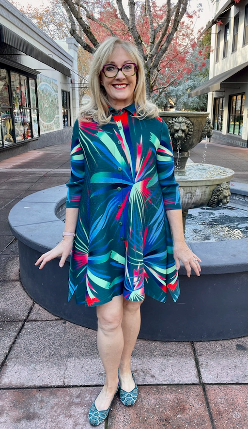 Vanite Couture Jacket Dress - 82083 - BRAZIL GREEN