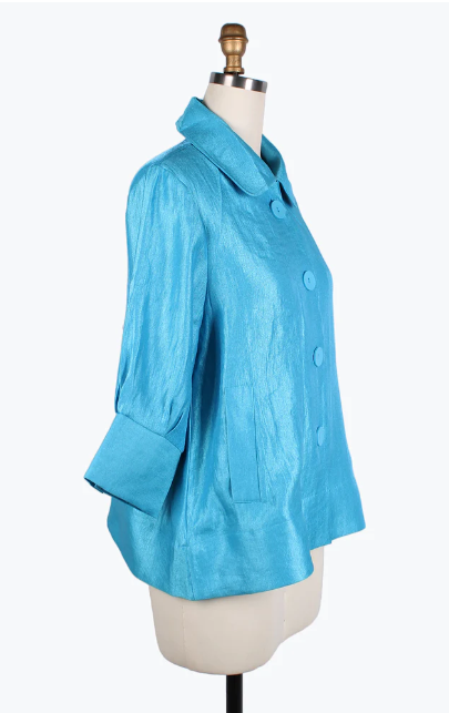 DAMEE WIDE BALL COLLAR JKT - 4741 - SKY BLUE