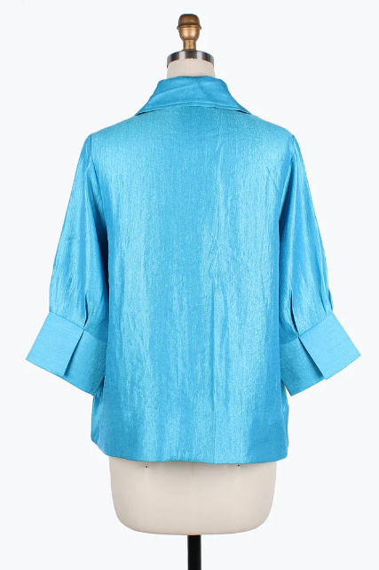 DAMEE WIDE BALL COLLAR JKT - 4741 - SKY BLUE