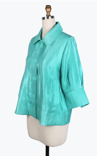 DAMEE WIDE BALL COLLAR JKT - 4741 - MINT