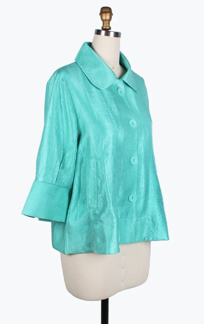 DAMEE WIDE BALL COLLAR JKT - 4741 - MINT