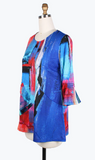 DAMEE OIL PAINTING R/N TUNIC - 9209-MLT