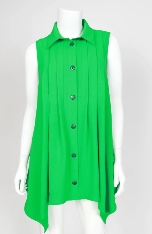 IC Collection Blouse - 5644B - GREEN