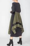IC Collection Dress - 5610D - OLIVE
