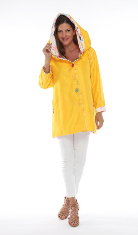 Oopera Raincoat - YELLOW - J3215RW-4
