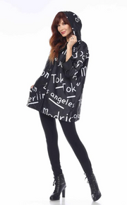Oopera Reversible Raincoat - CITY NAMES - J2039RW-1