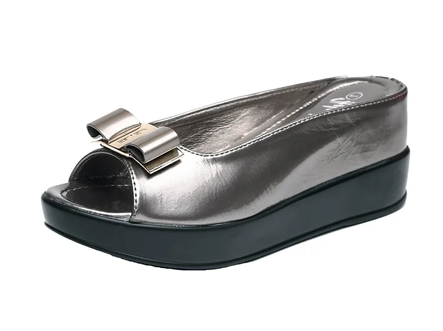 Helen's Heart Casual Slide Shoe - 8127-30 GREY