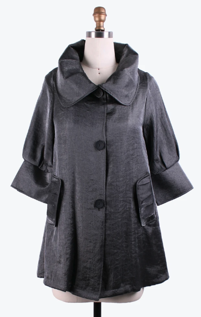 DAMEE SWING JACKET - 200 - GREY