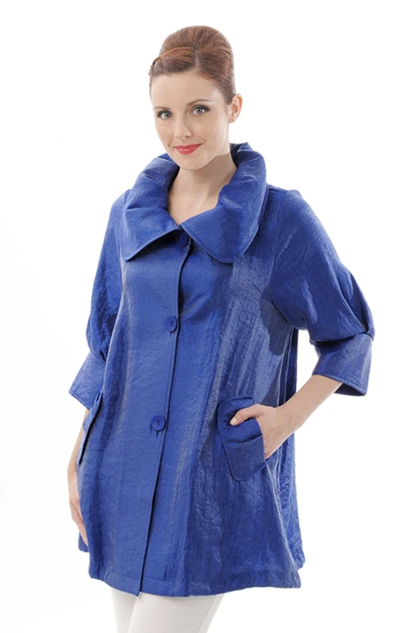 DAMEE SWING JACKET - 200 - ROYAL BLUE