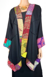 Sterling Style Short Butterfly Jacket - 5782SBJ BLACK/MULTI