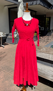 Vanite Couture Dress - RED